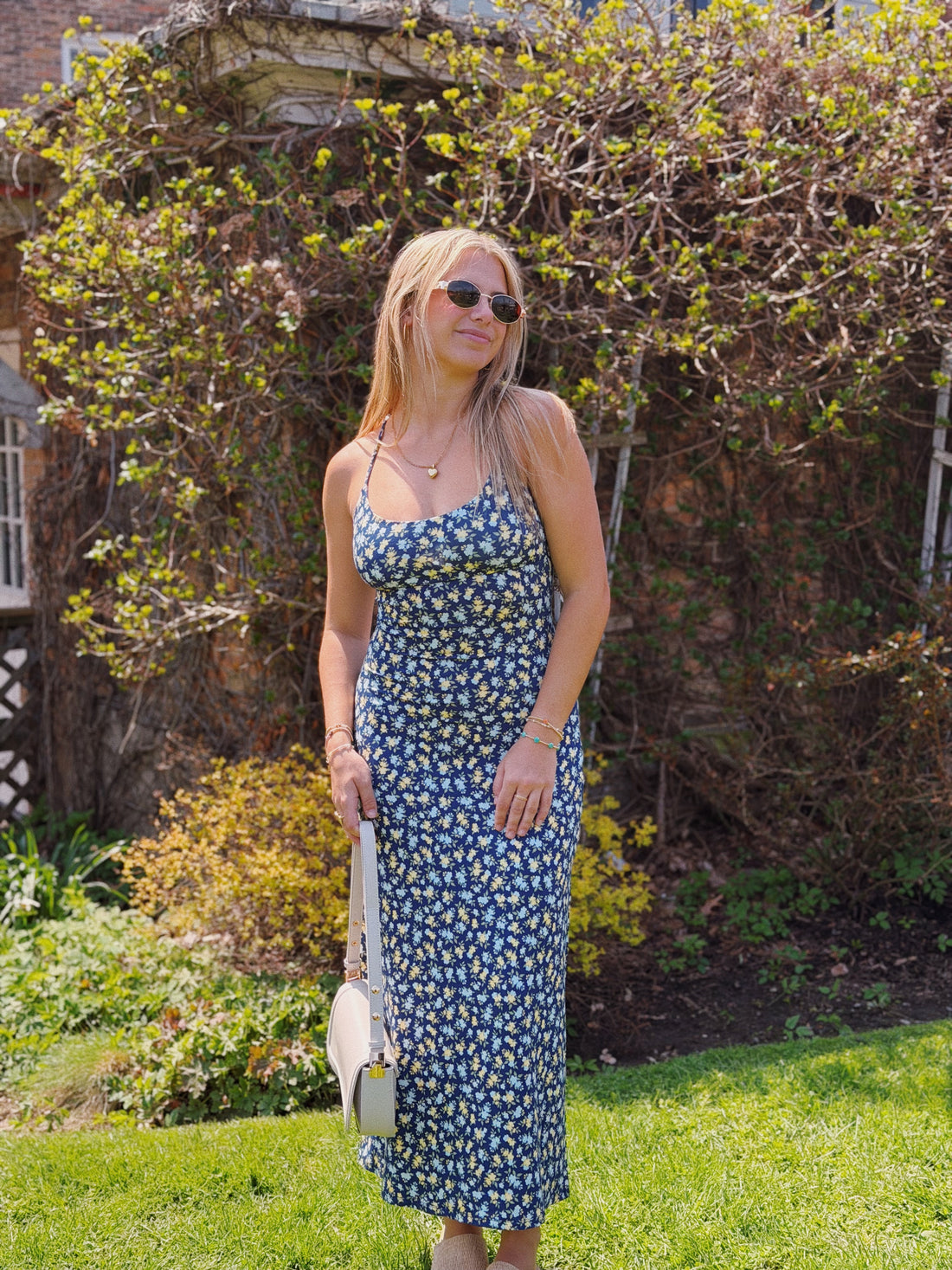 Chiara Idra Ditsy Midi Dress