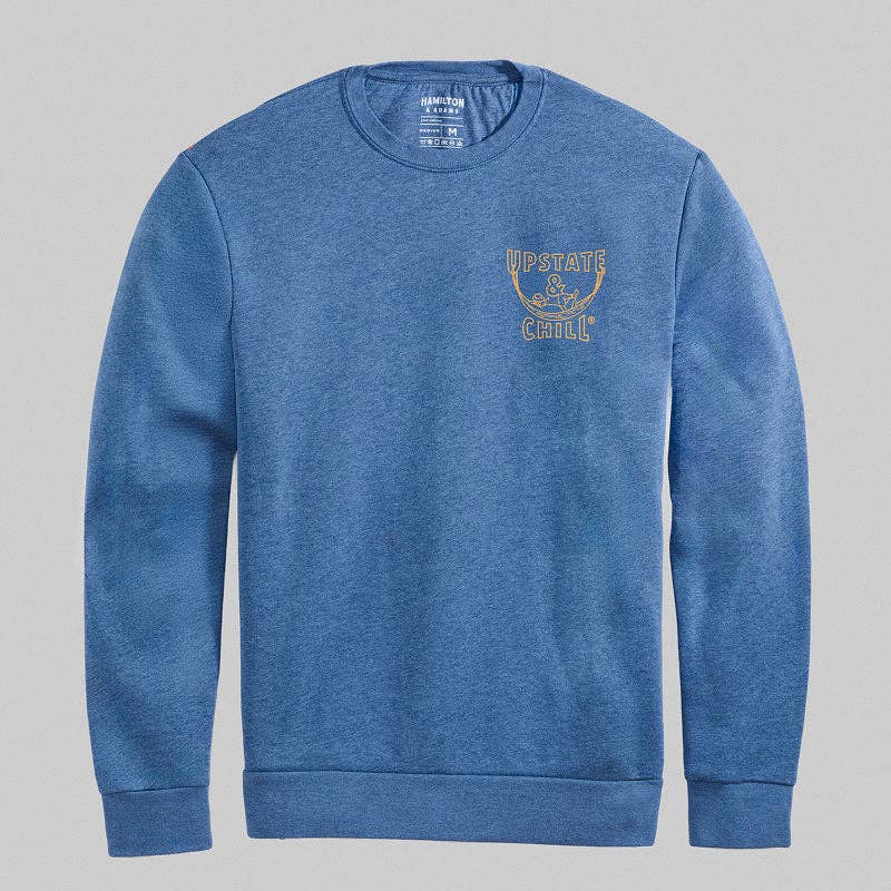 Hammock Crewneck - Heather Bay Blue