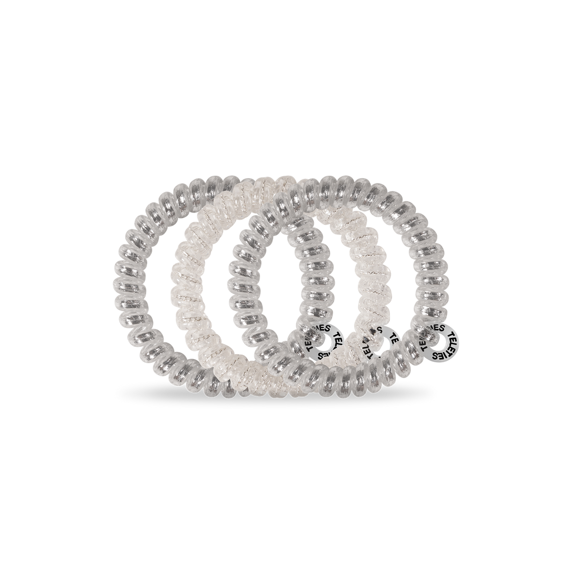 Spiral Hair Coils | Small | Silver Slay Hair Ties