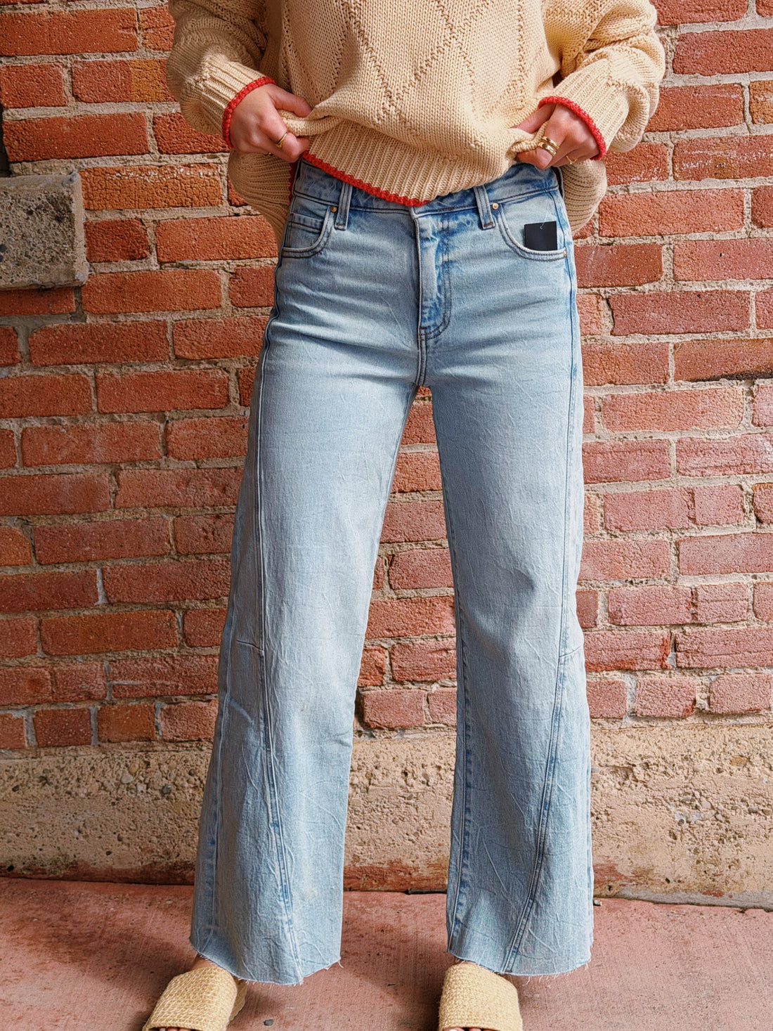 Meg High Rise Fab Ab Long: Imagination