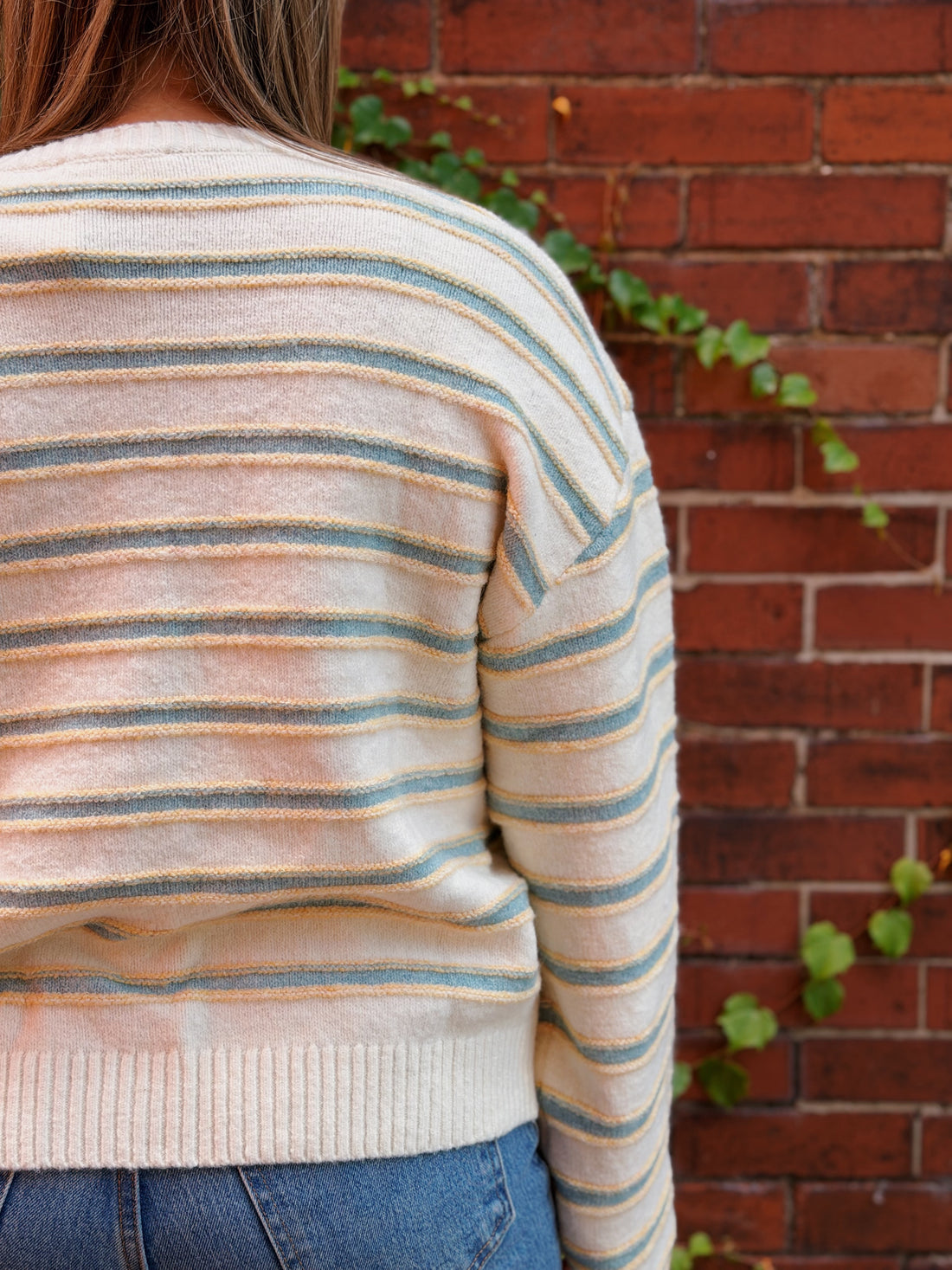 Bellamy Striped Cozy Cardigan