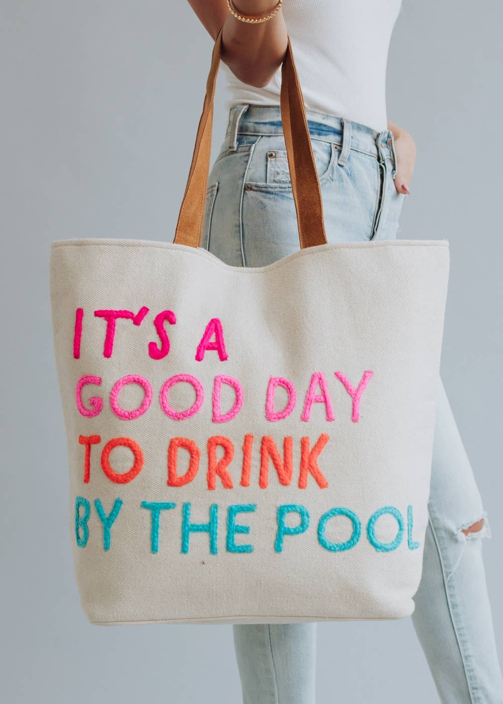 Drink By The Pool Tote
