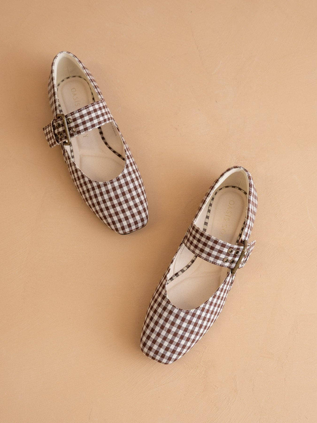 The Soho Gingham Ballet Flat
