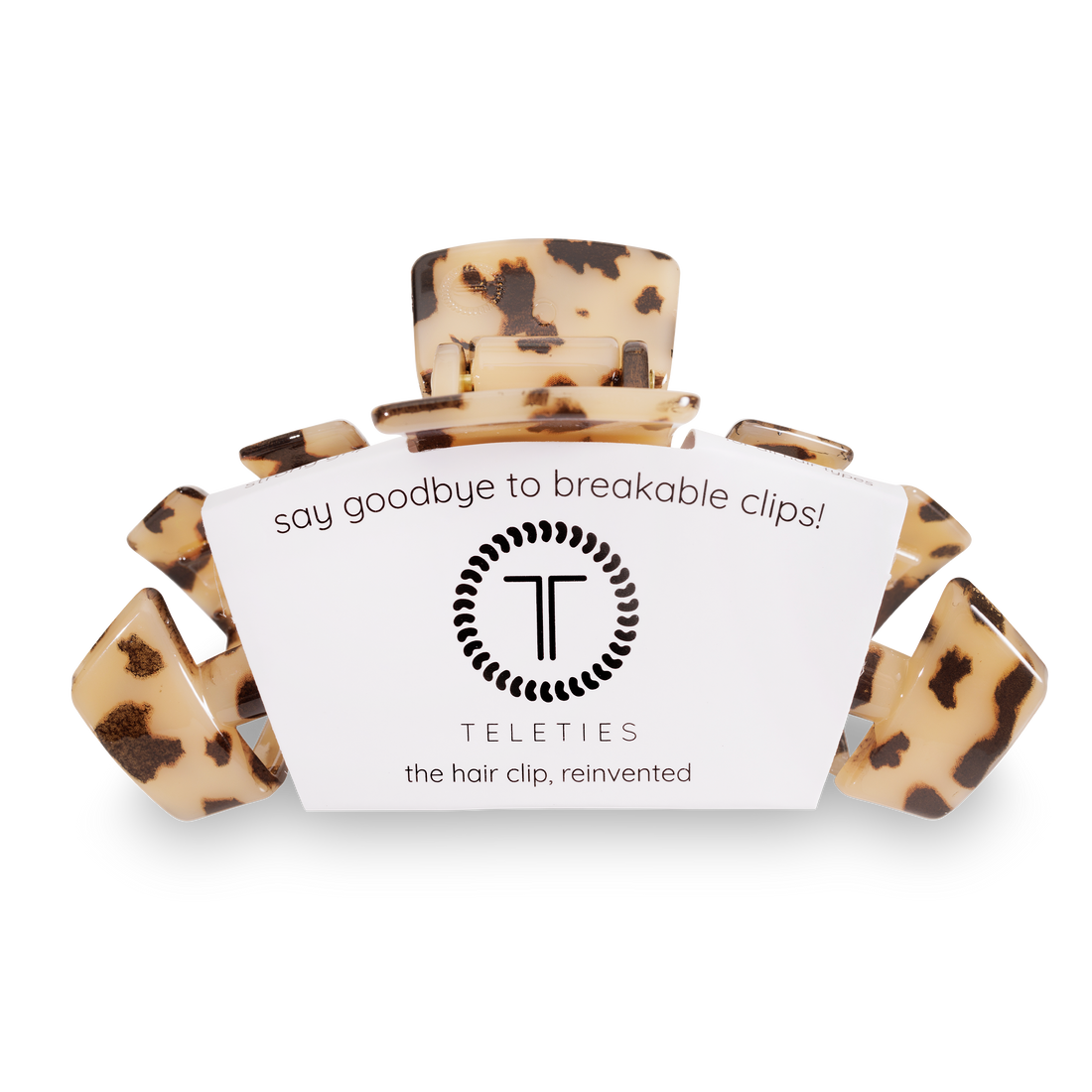 Classic Hair Clip | Large | Blonde Tortoise