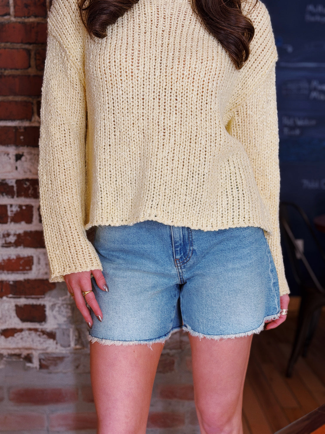 Jane High Rise Long Short: Whiz