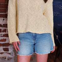 Jane High Rise Long Short: Whiz