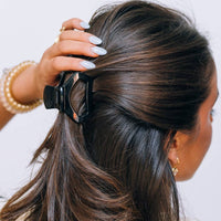 Open Jet Black | Petite | Hair Clip