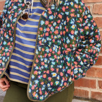 Aster Floral Fleece Jacket