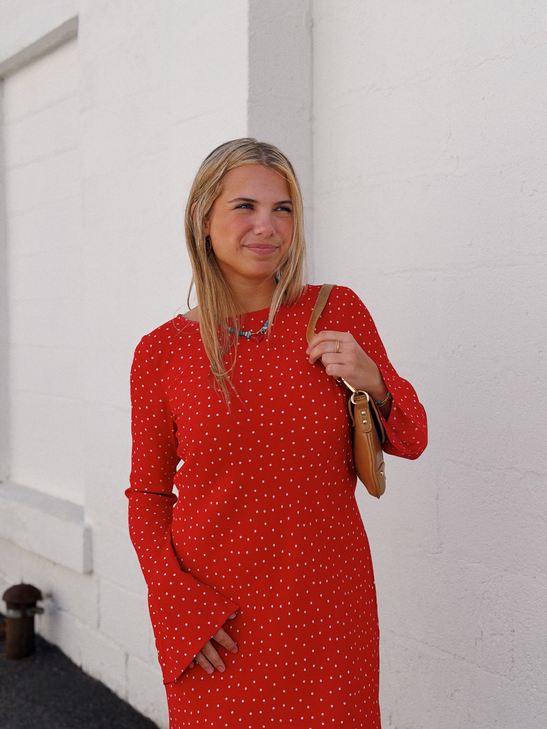 Campbell Dot Mini Dress