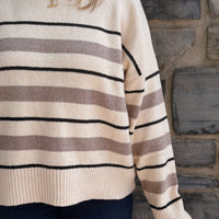 Cirrus Stripe Sweater