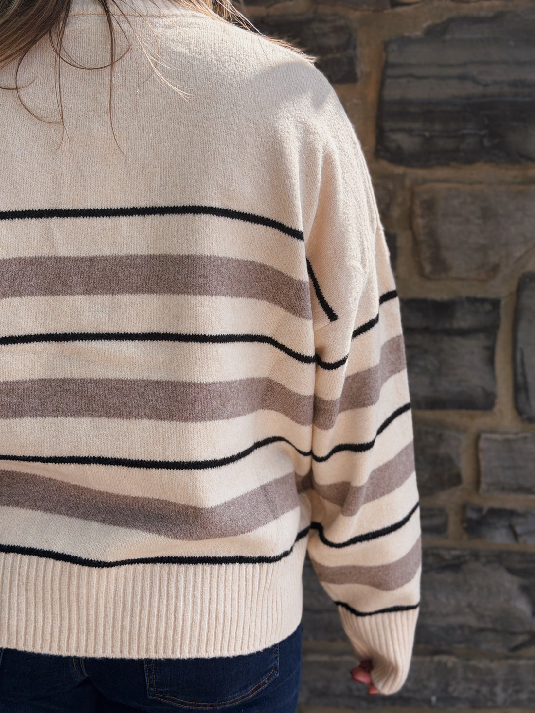 Cirrus Stripe Sweater