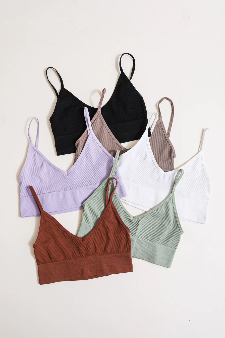 Bestselling!! Low Back Basic Seamless Bralette