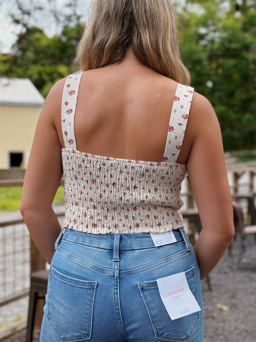 Ellie Floral Tank