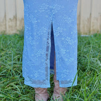 Floral Lace Maxi Dress