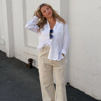 Lorelai Linen Button Down