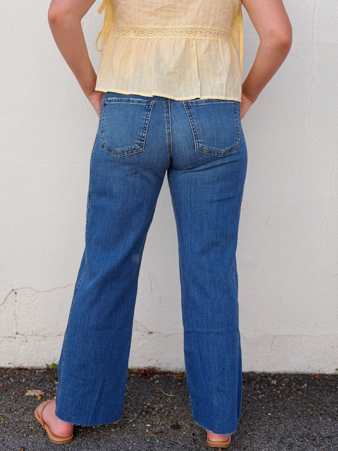 Charlotte High Rise Wide Leg: Artisan