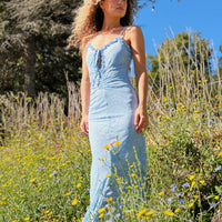 Floral Lace Maxi Dress