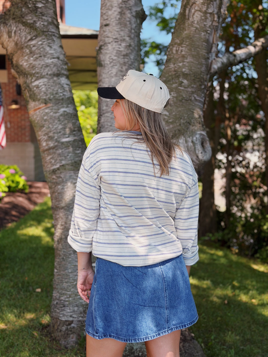 Striped Long Sleeve Tee