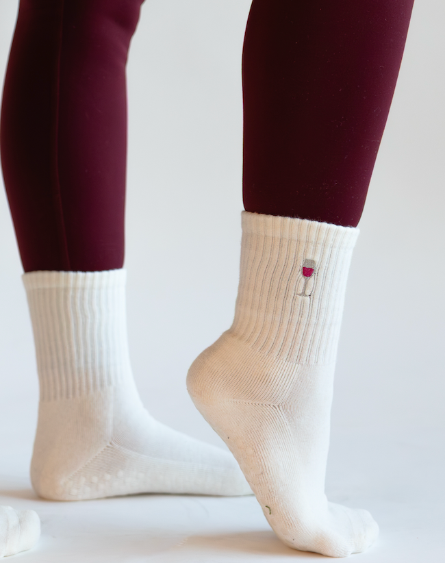 Wine Glass Socks