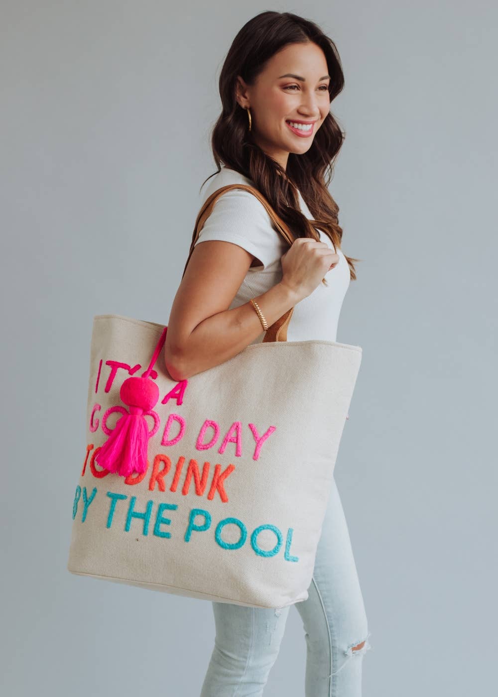 Drink By The Pool Tote