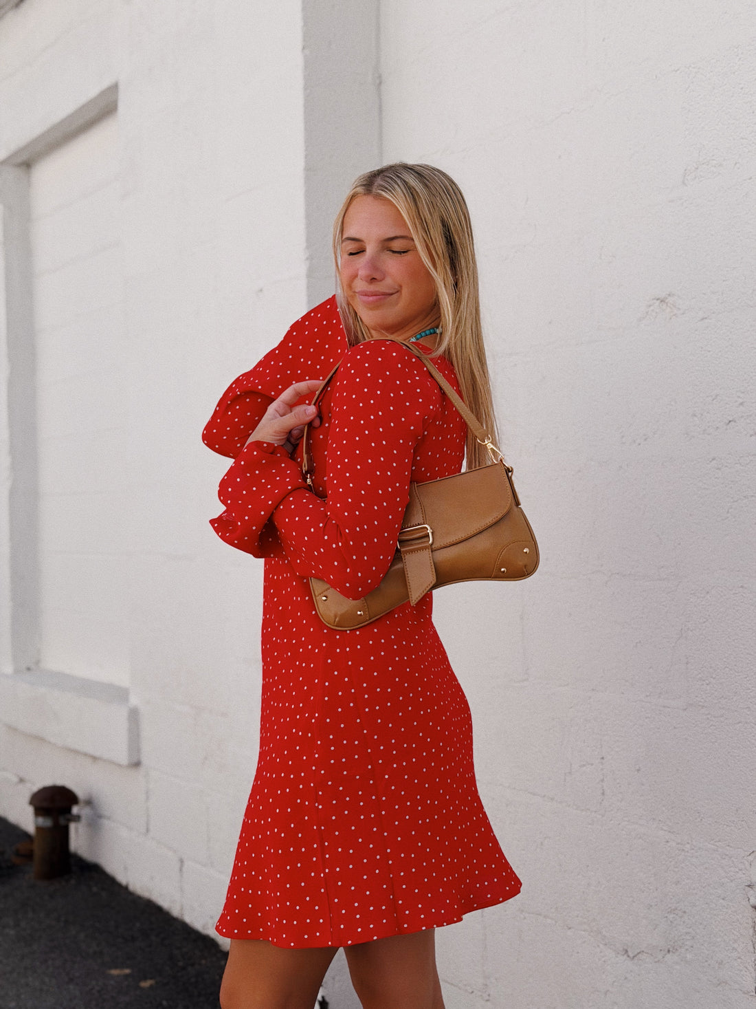 Campbell Dot Mini Dress