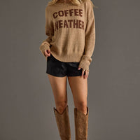 Coffee Weather Lightweight Sweater