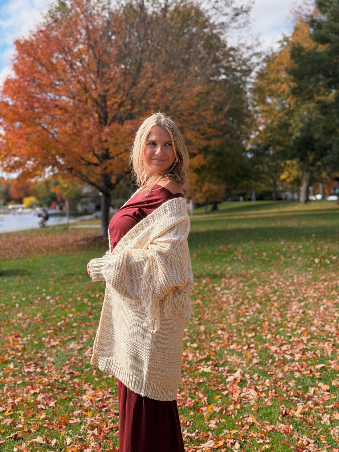 Willow Fringe Open Cardigan