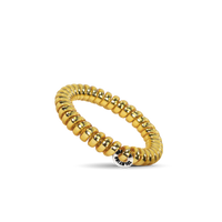 Spiral Hair Coils | Small | Sunset Gold Hair Ties