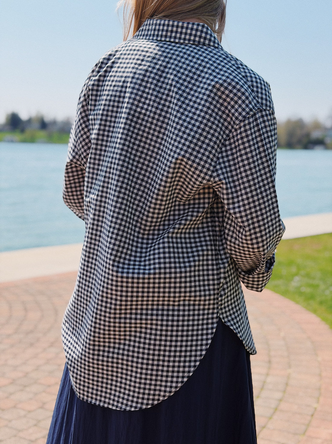 Seaport Gingham Button Up