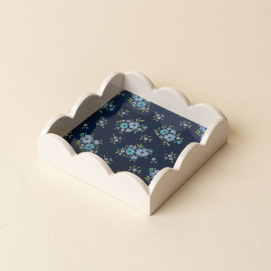 Scallop Trinket Tray: Endless Daydream Navy