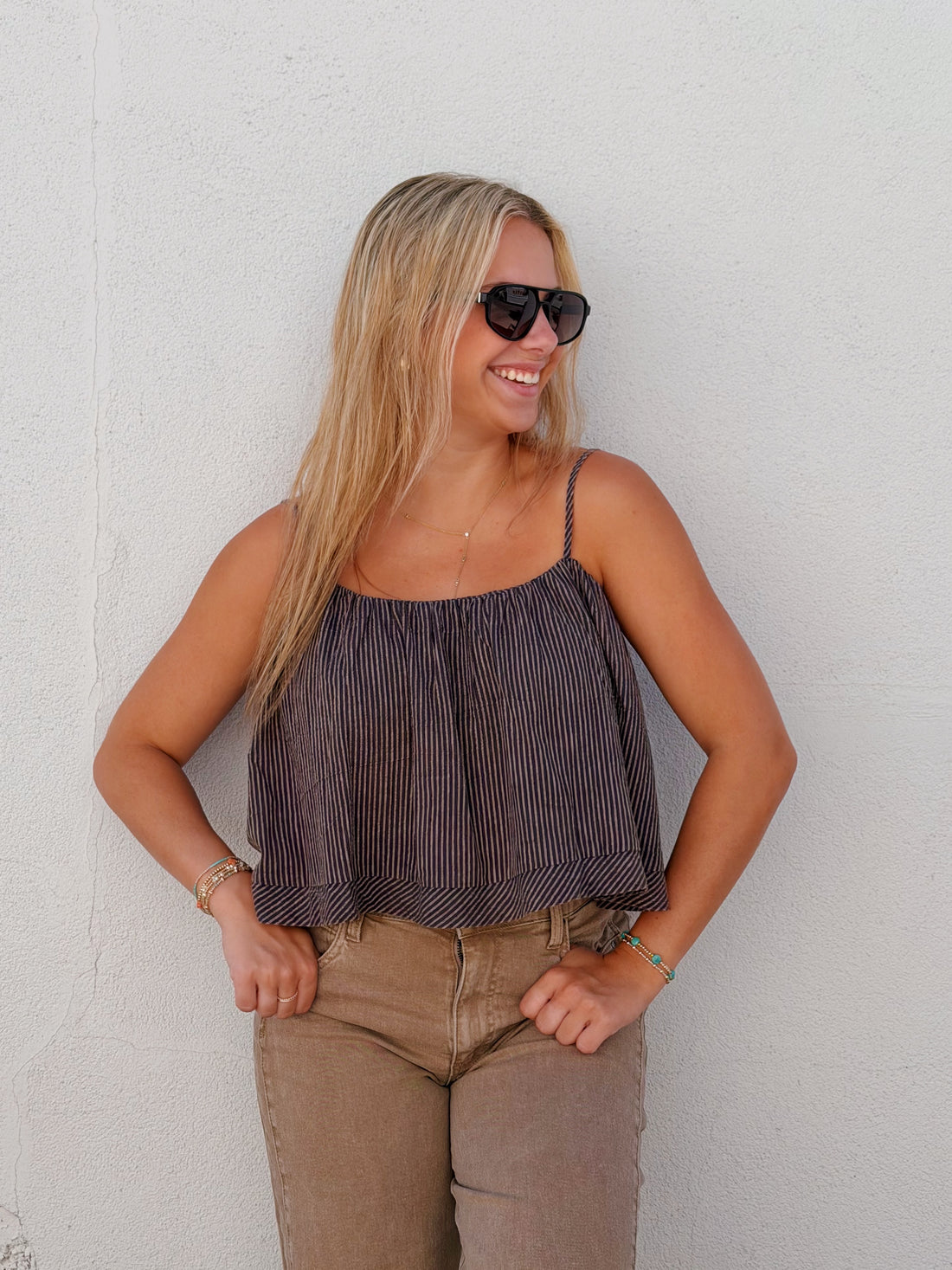 Striped Cami Tank