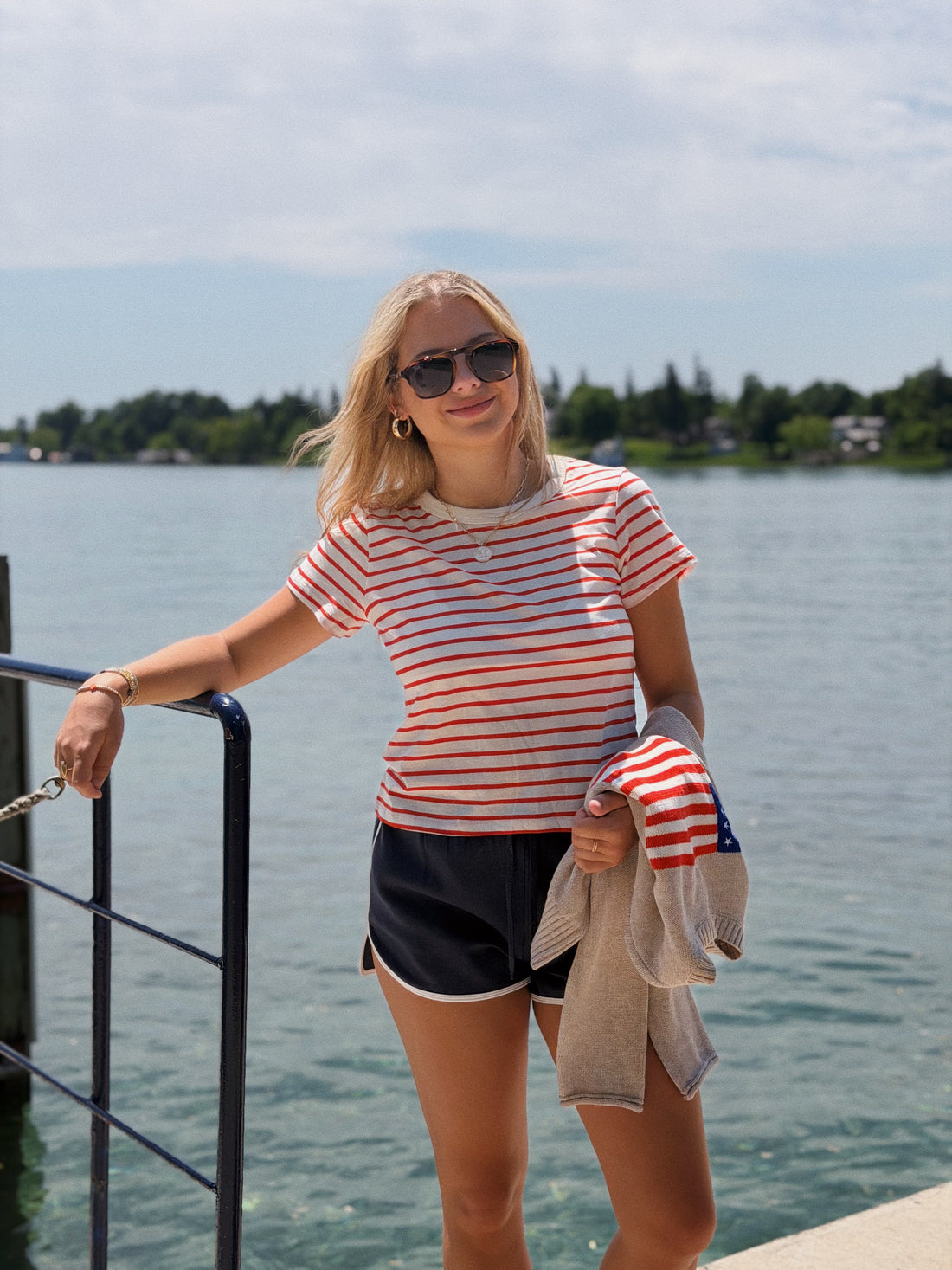 Junie Striped Tee