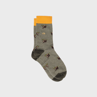 Combed cotton socks animals - Sloth