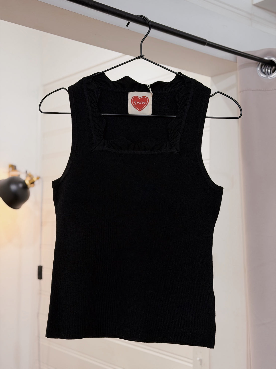 Sweet Elegance Ribbed Tank