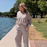 Striped Towel Pants