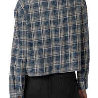 Mira Plaid Top