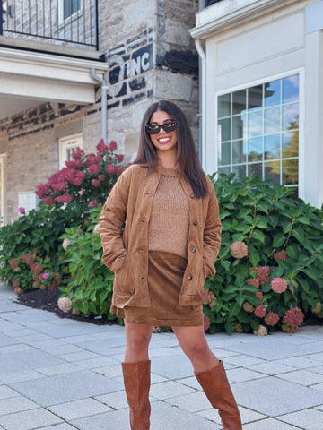 Decker Suede Chore Jacket