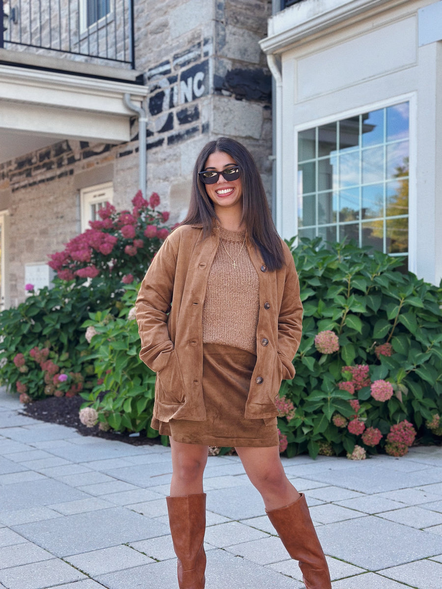 Decker Suede Chore Jacket