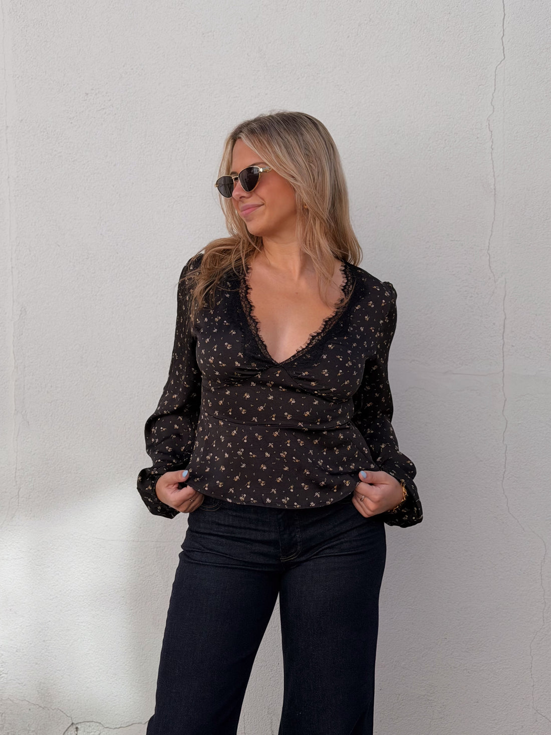 Giverny Floral Top