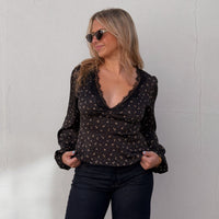 Giverny Floral Top