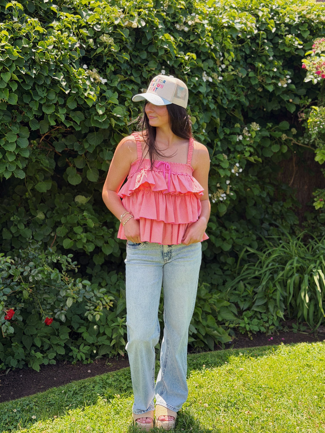 Selena Baggy Low Rise Straight: Enthusiastic