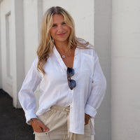 Lorelai Linen Button Down