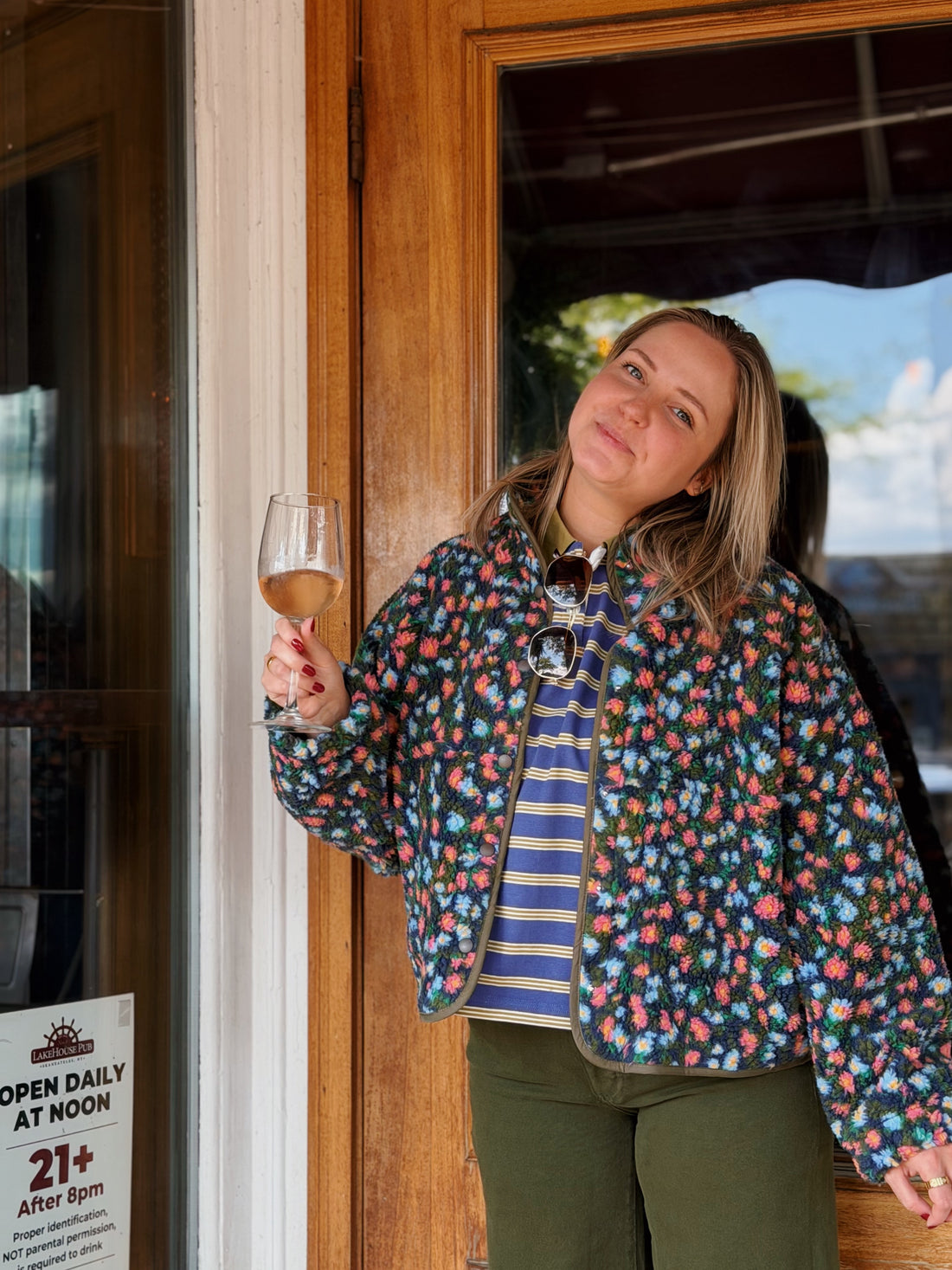 Aster Floral Fleece Jacket