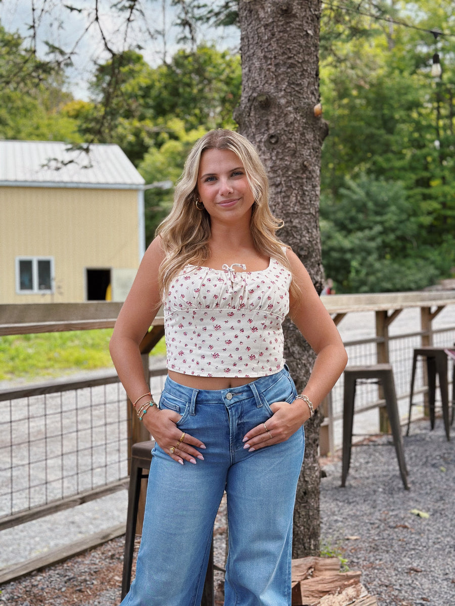 Ellie Floral Tank