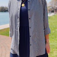 Seaport Gingham Button Up