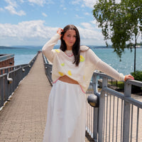 Citrus Mesh Sweater