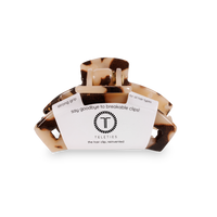 Open Hair Clip | Tiny | Blonde Tortoise
