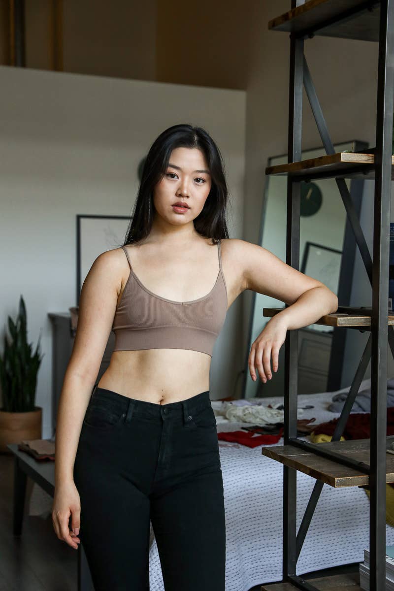 Bestselling!! Low Back Basic Seamless Bralette