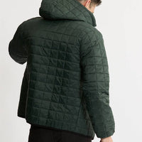 Light Quilted Hooded Puffer Jacket