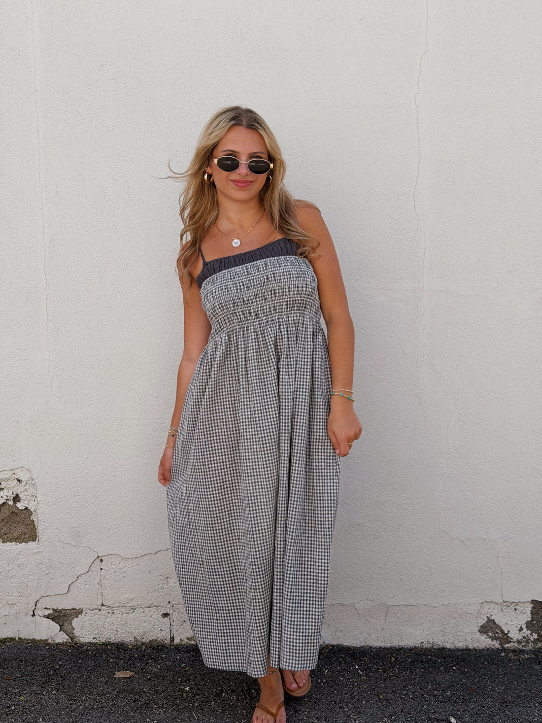 Lucy Gingham Dress